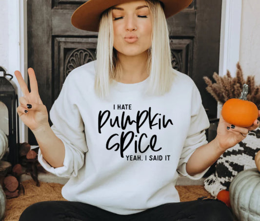 "I Hate Pumpkin Spice" Tee