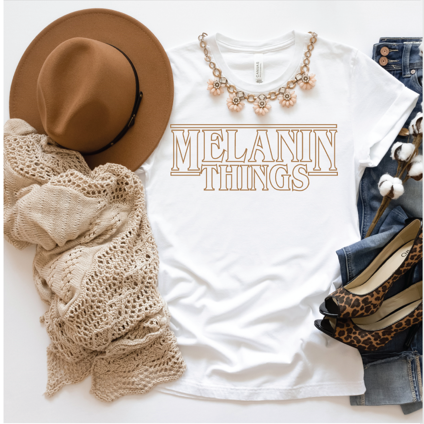 Melanin Things Tee