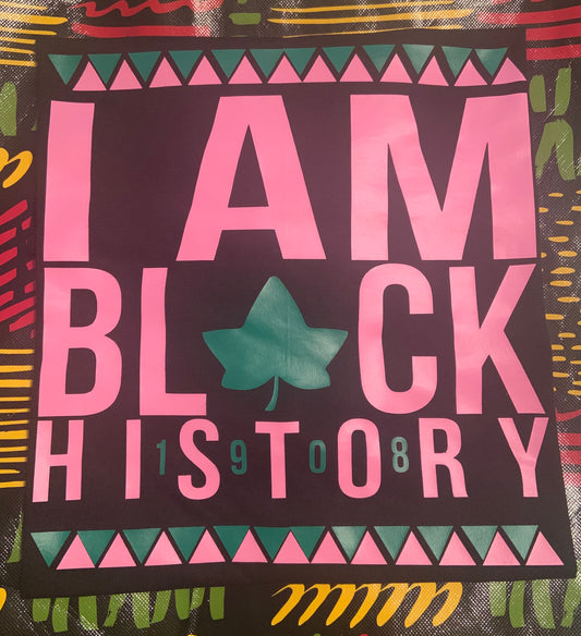 Custom Black History Month Shirt: Any Design -Front Design Only