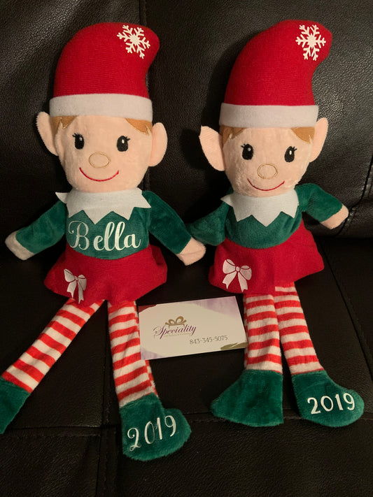 Plush Customized "Elf On The Shelf"