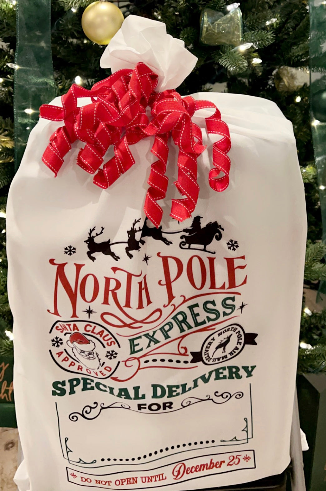 Custom Santa Sacks